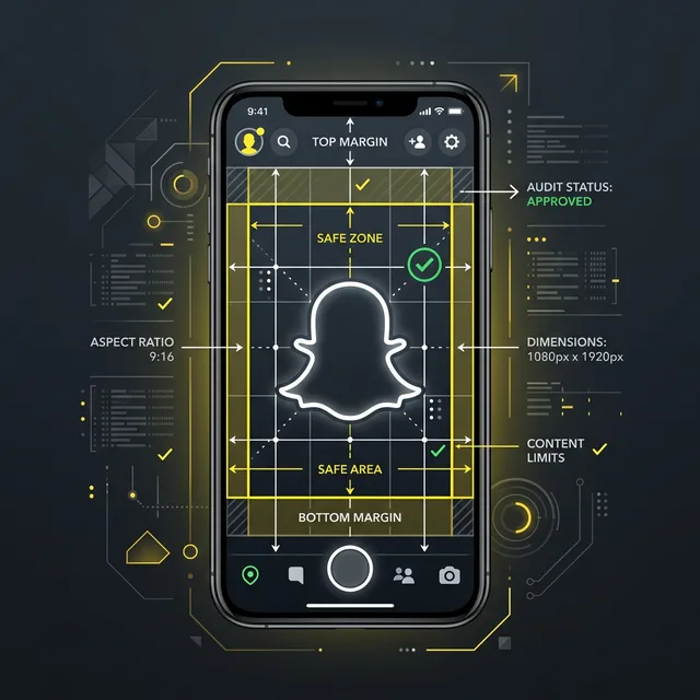 Snapchat Ad Rejections 2026 — Top 5 Causes, Safe Zone Specs & How to Fix Them