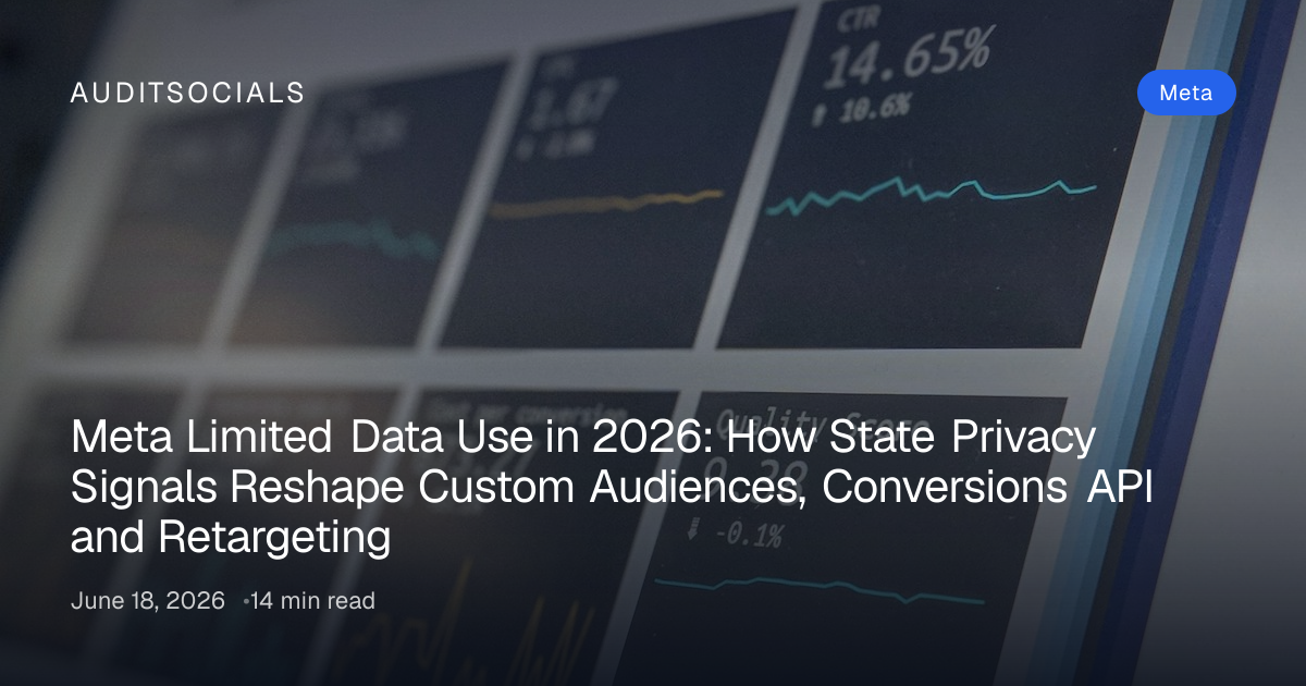 Meta Limited Data Use in 2026: State Privacy Signals